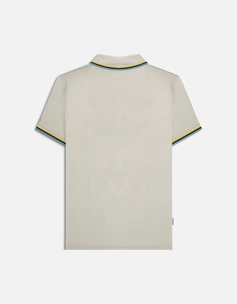 Lambretta Mens Triple Tipped Polo Shirt