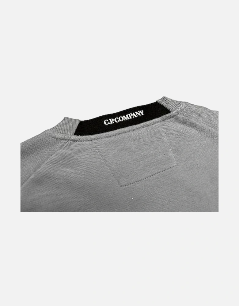 Diagonal Raised Fleece Lens Sweatshirt - Infinity