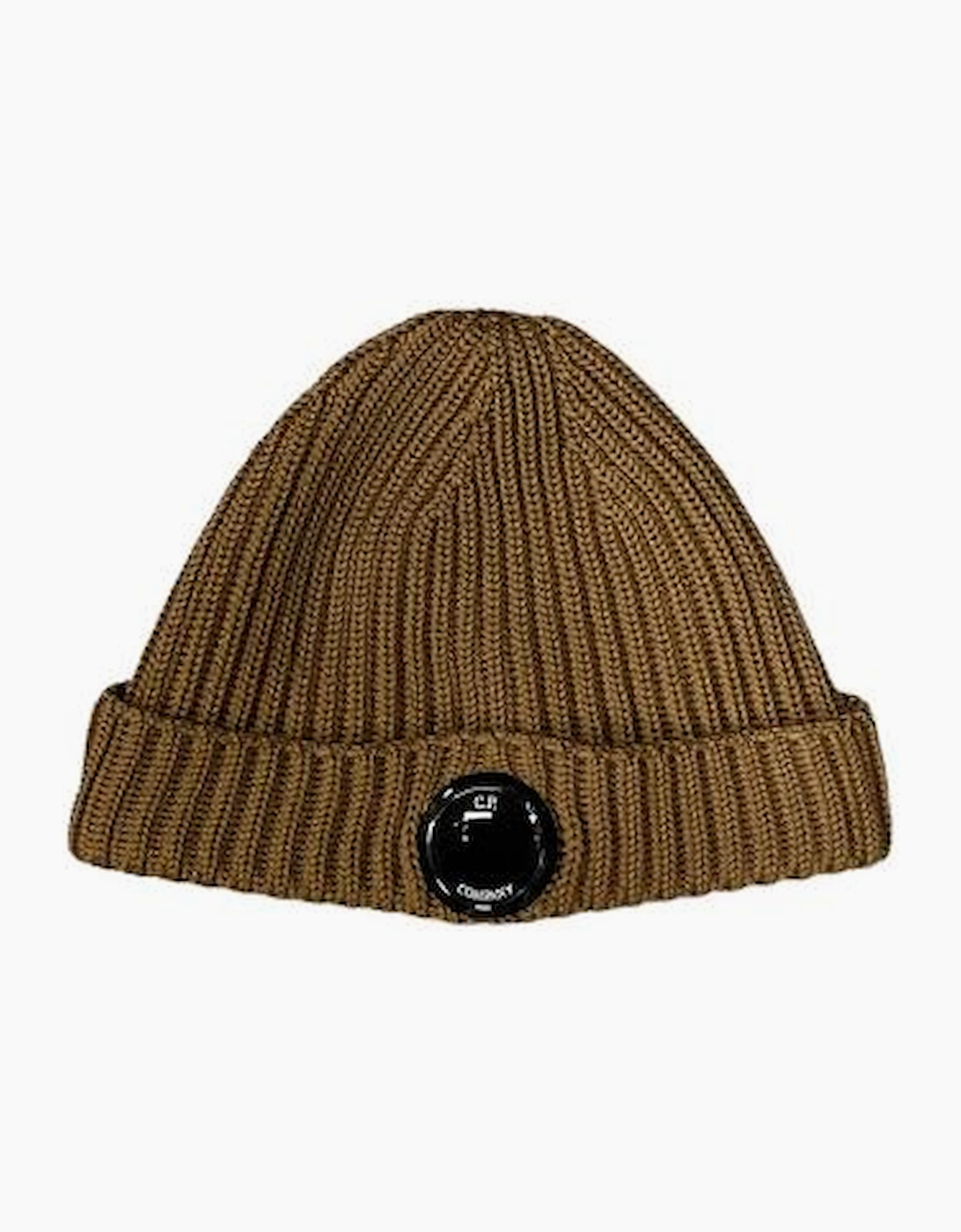 CP Company Men's Lens Beanie - Bronze Brown