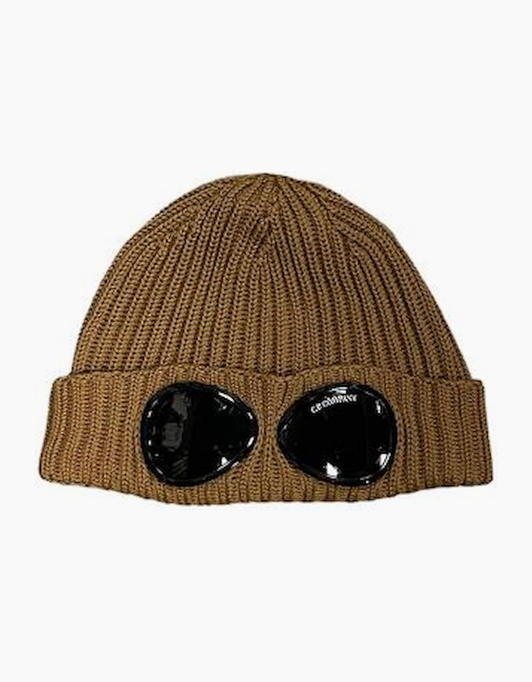 CP Company Men's Goggle Beanie - Bronze Brown