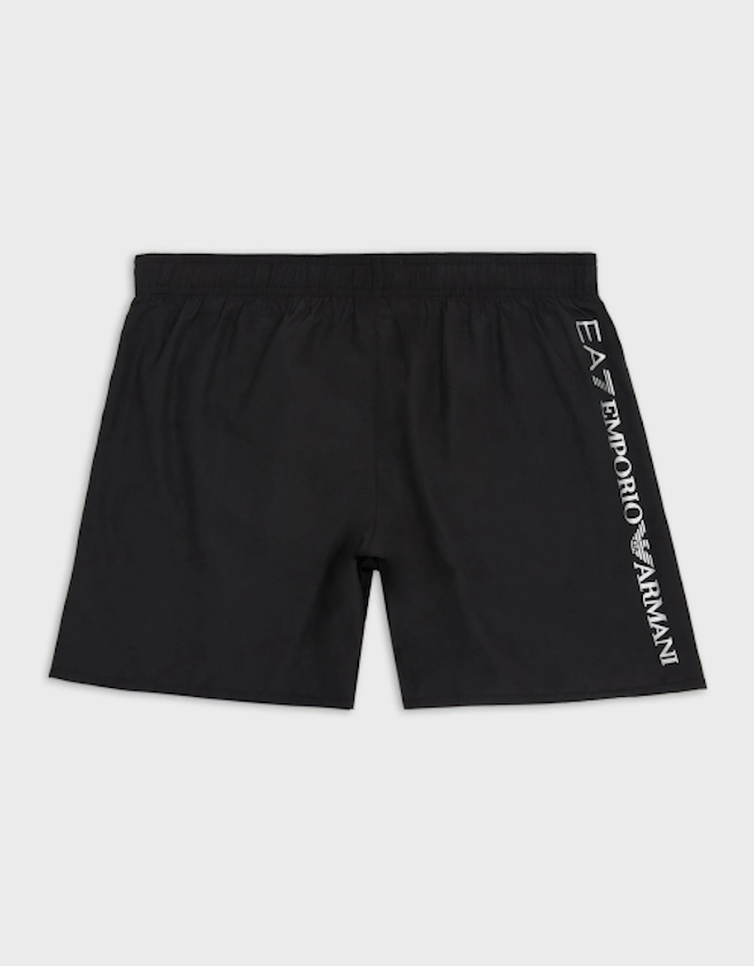 EA7 Men's Stretch Swim Shorts - Black - Size: 48/S