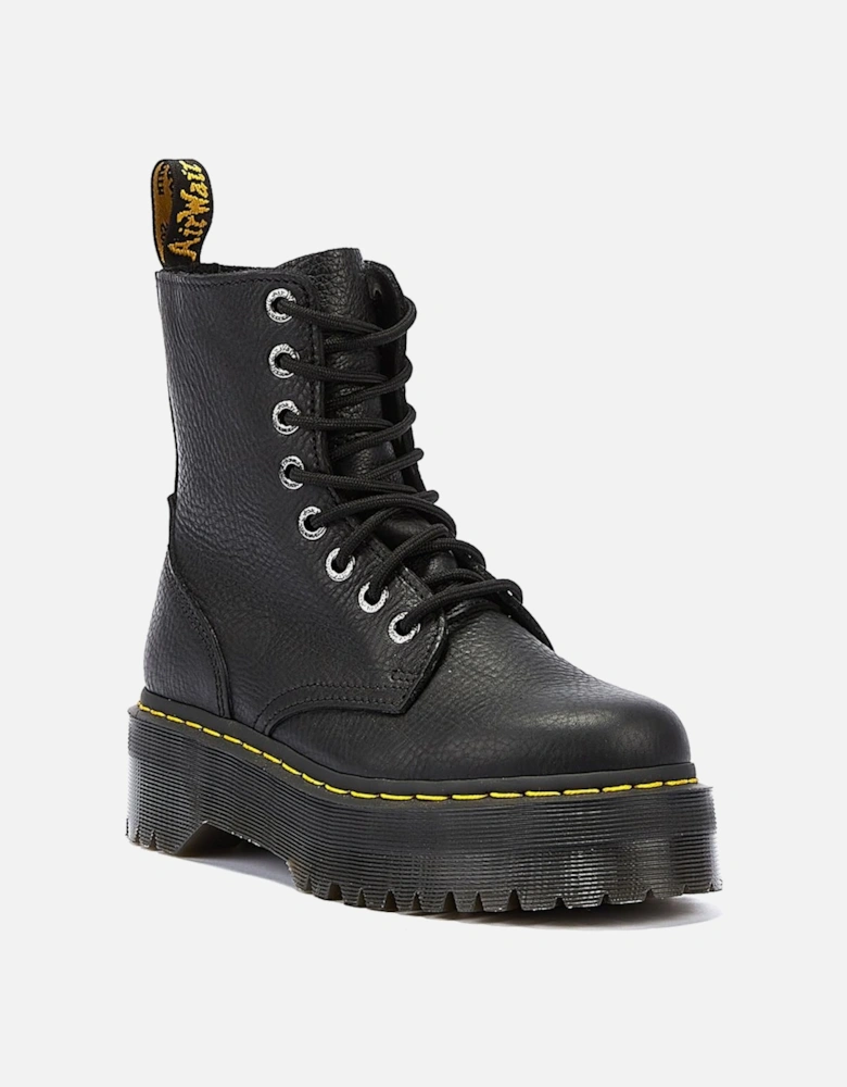 Dr. Martens Jadon 3 Pisa Leather Black Boots