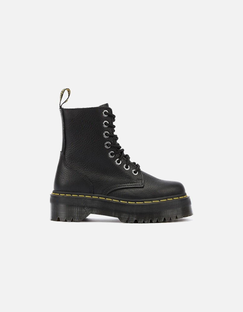 Dr. Martens Jadon 3 Pisa Leather Black Boots