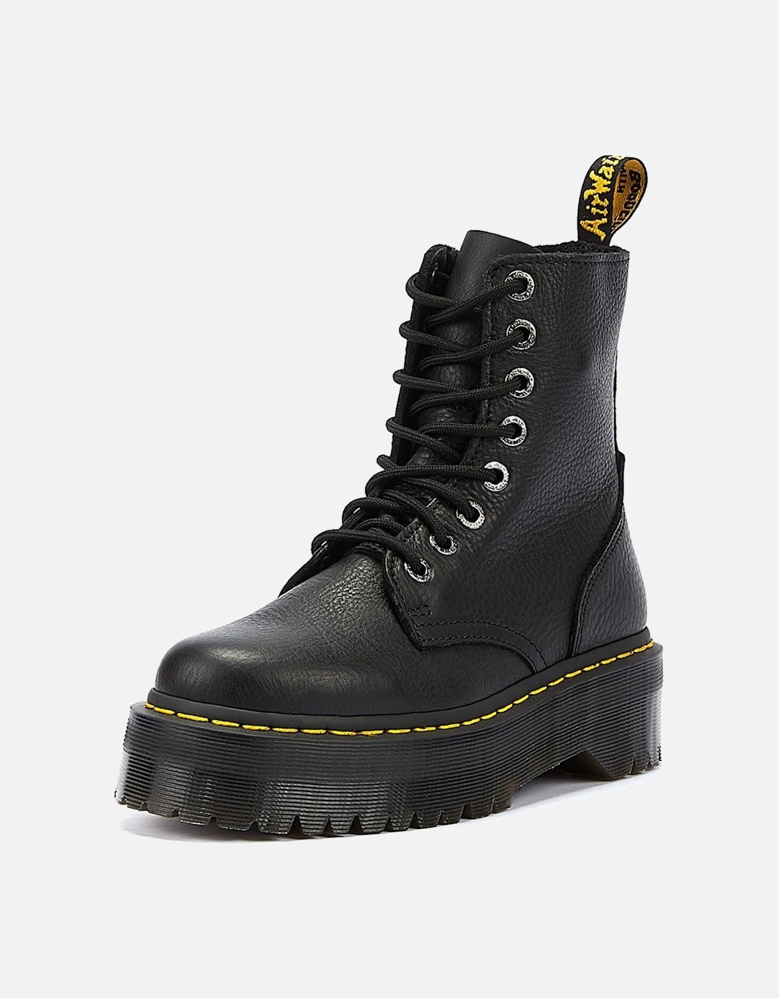 Dr. Martens Jadon 3 Pisa Leather Black Boots