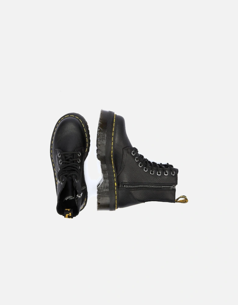 Dr. Martens Jadon 3 Pisa Leather Black Boots