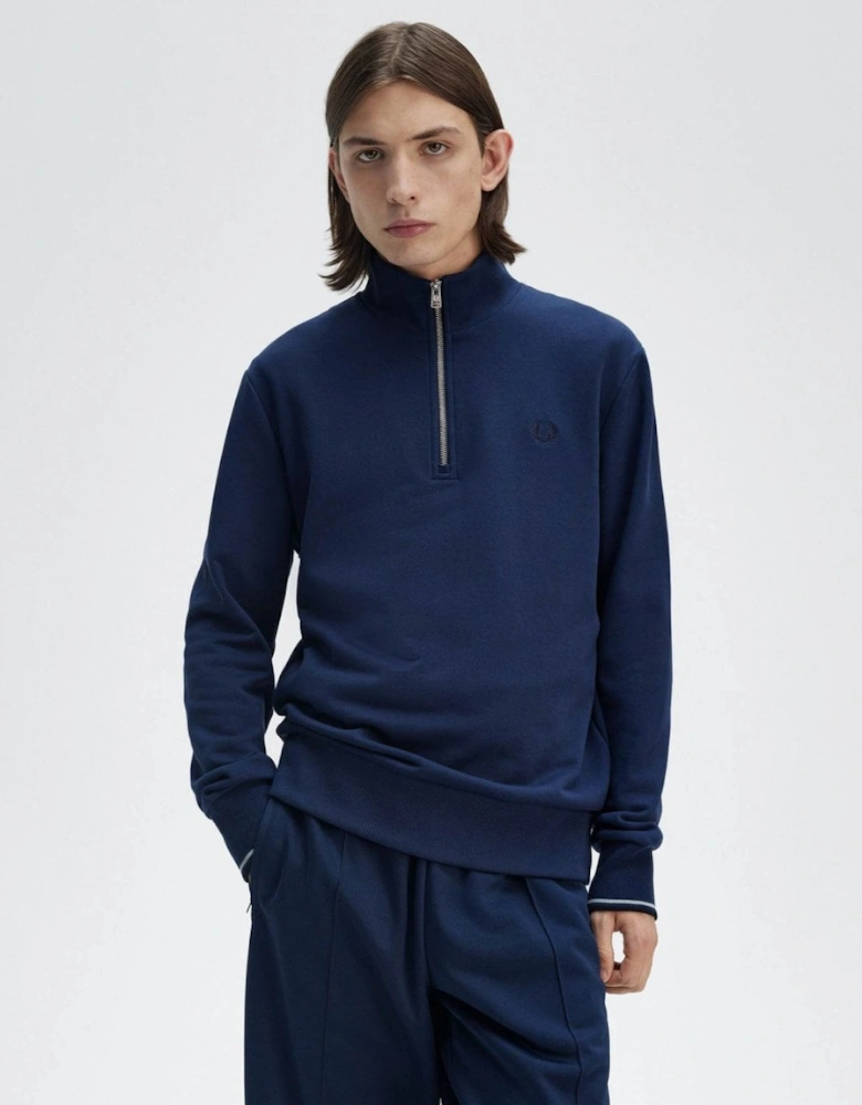 Mens Half Zip Sweatshirt