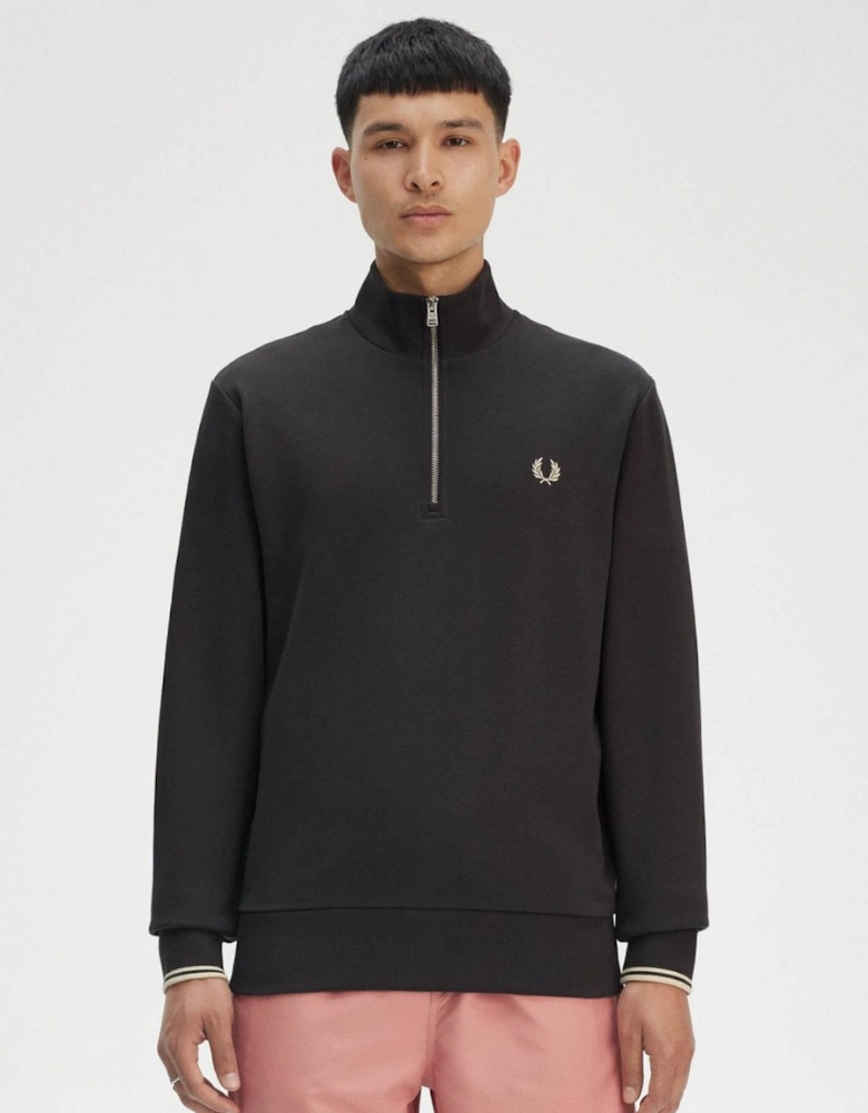 Mens Half Zip Sweatshirt