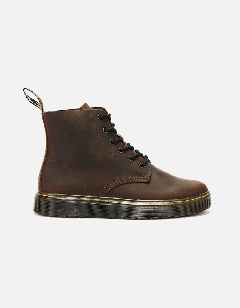 Dr. Martens Thurston Chukka Crazy Horse Women's Dark Brown Boots