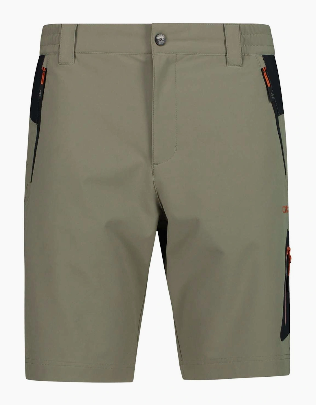 CMP Men's CMP Mens 4 Way Stretch Bermuda Walking Shorts - Tan
