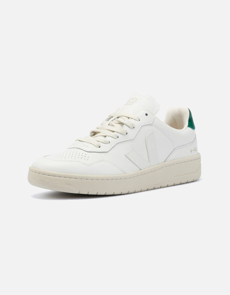 V-90 Leather Men's White/Golf Trainers