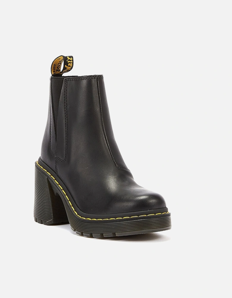 Dr. Martens Spence Sendal Leather Women's Black Boots