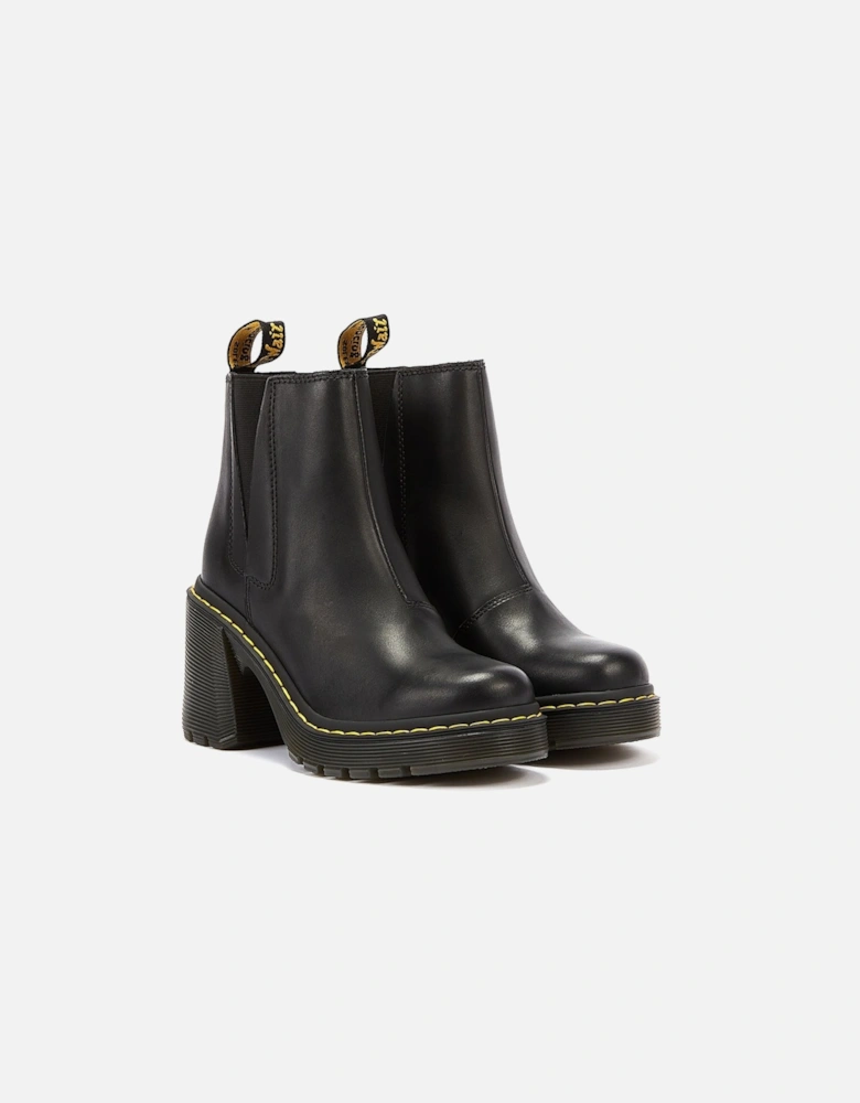 Dr. Martens Spence Sendal Leather Women's Black Boots