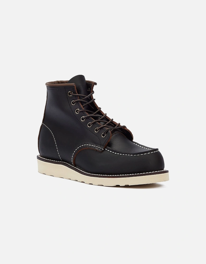 Shoes Heritage Work 6inch Moc Toe Prairie Men's Black Boots