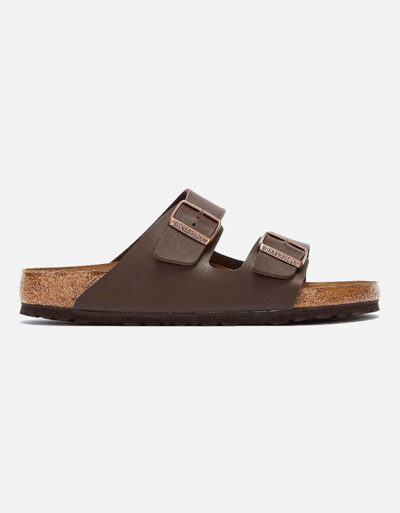 Birko Flor Brown Narrow Sandals