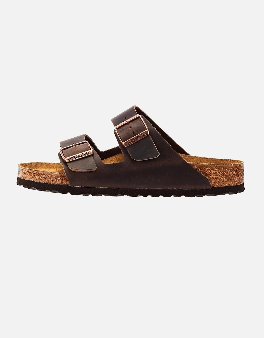 Birko Flor Brown Narrow Sandals
