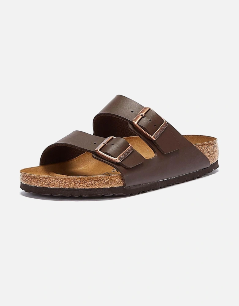 Birko Flor Brown Narrow Sandals