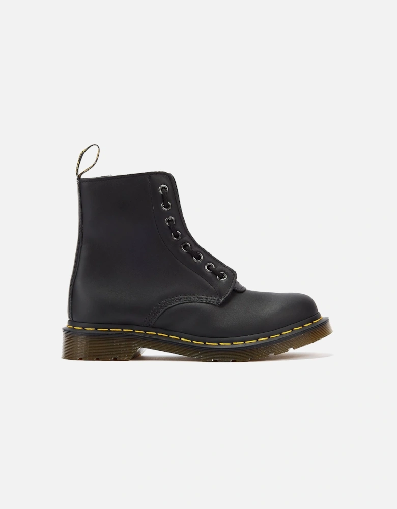 Dr. Martens 1460 Pascal Front Zip Black Boots