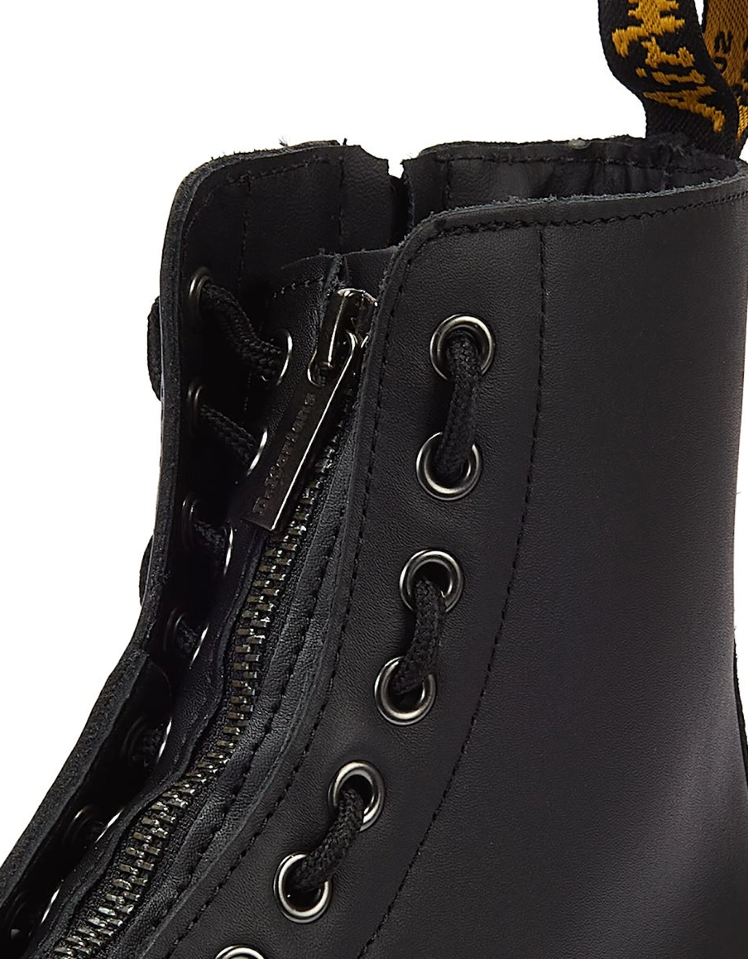 Dr. Martens 1460 Pascal Front Zip Black Boots