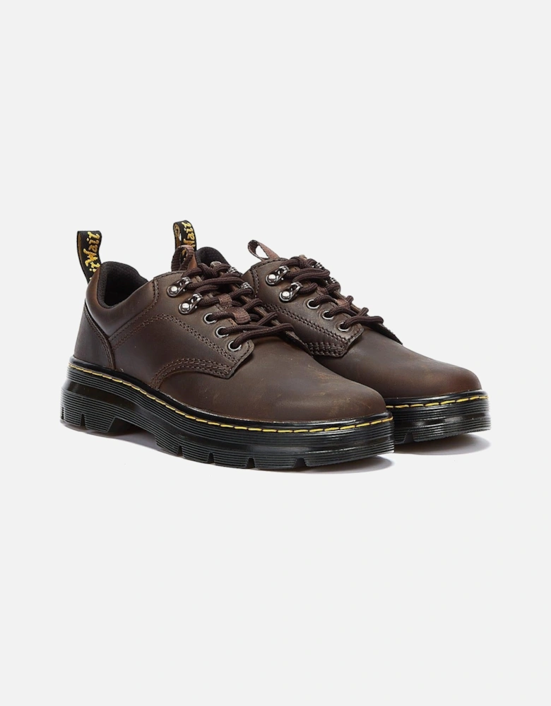 Dr. Martens Reeder Gaucho Crazy Horse Women's Dark Brown  Boots