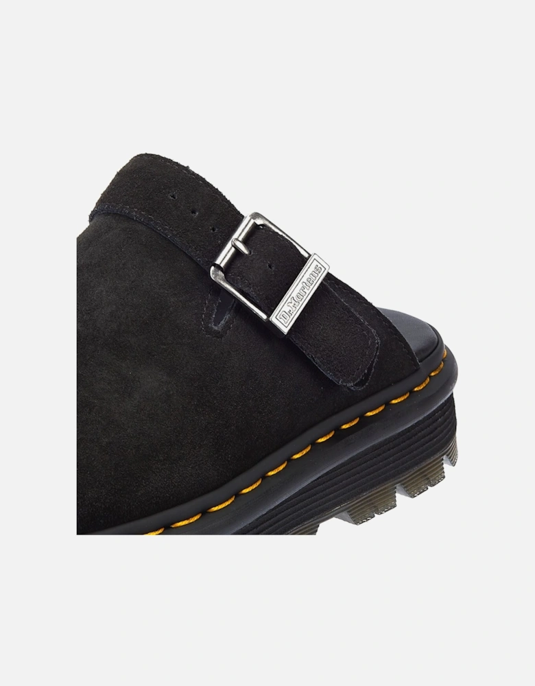 Dr. Martens - 31657001 UN ZEBZAG MULE E.H. SUEDE BLACK