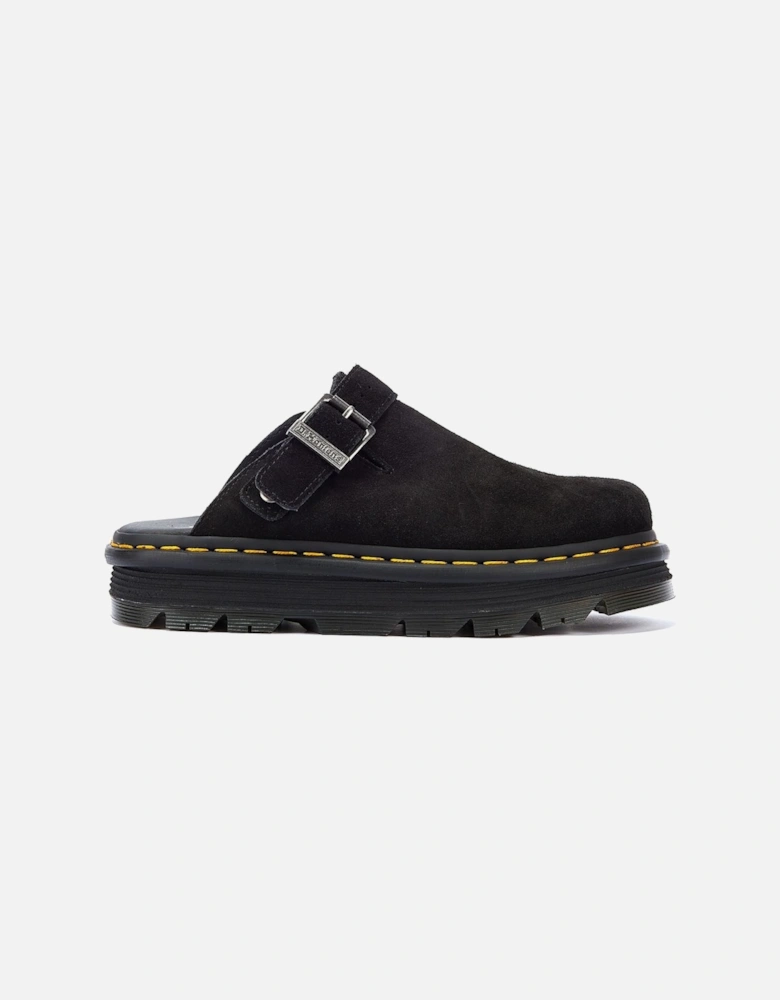 Dr. Martens - 31657001 UN ZEBZAG MULE E.H. SUEDE BLACK