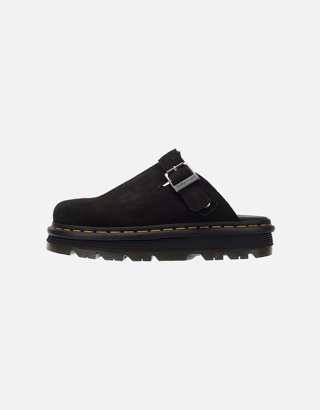 Dr. Martens Zebzag EH Suede Black Mule