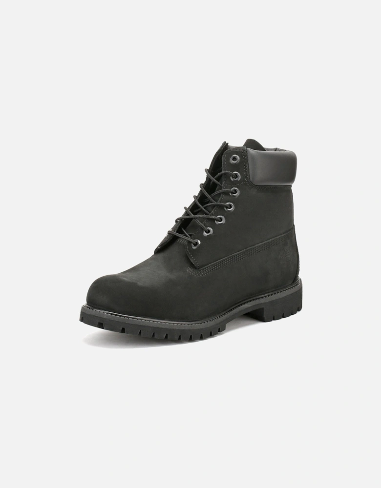 6 Inch Premium Mens Black Boots