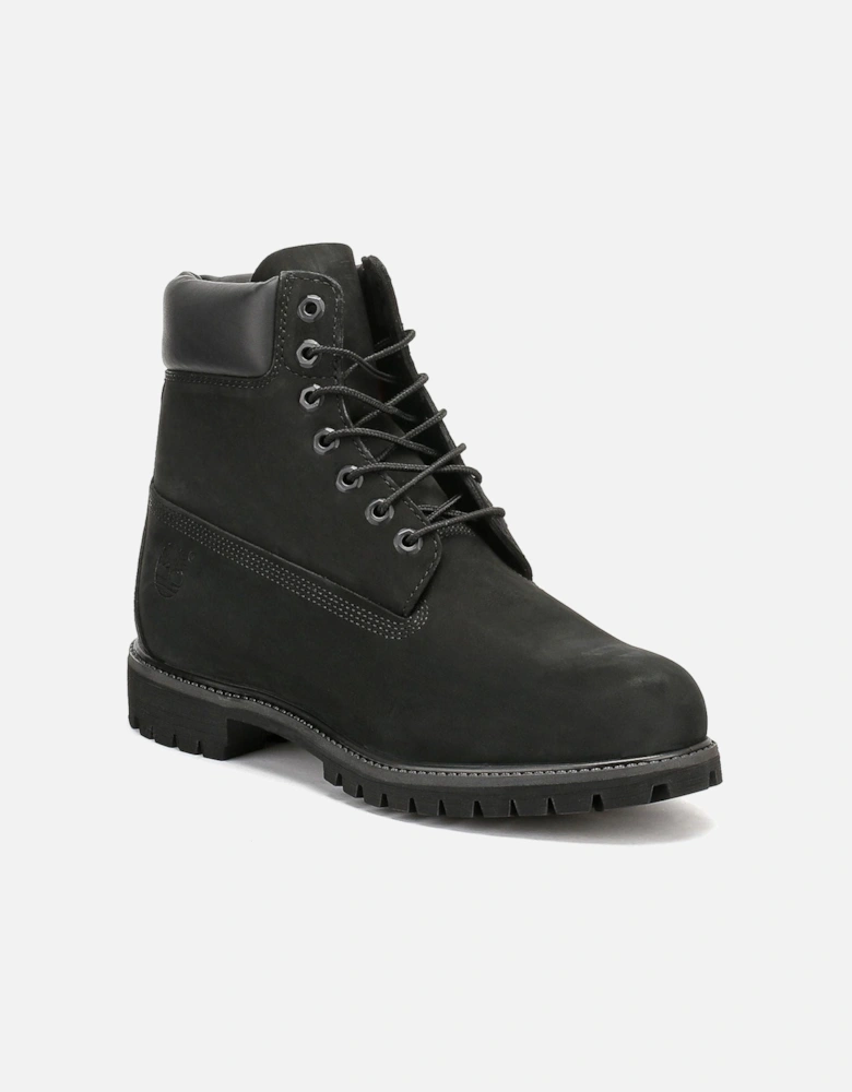 6 Inch Premium Mens Black Boots