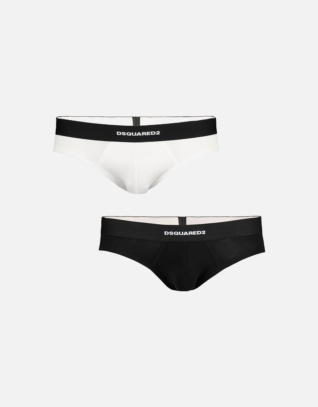 2-Pack Briefs, Black/White, 4 of 3