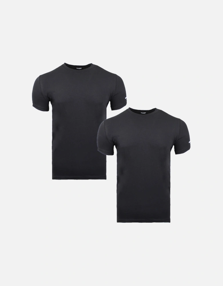 2-Pack T-Shirts, Black