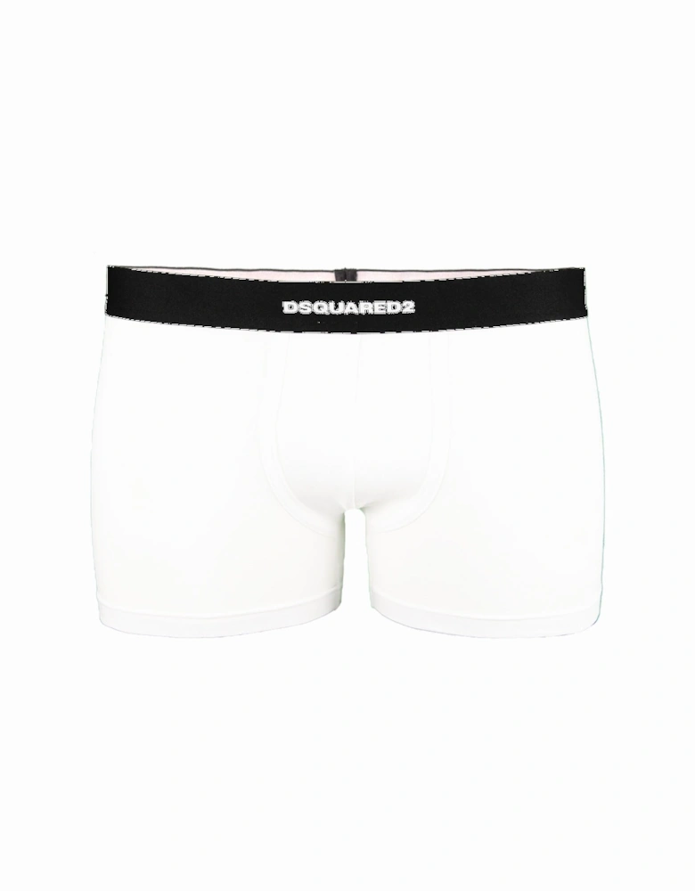 2-Pack Boxer Trunks, Black/White