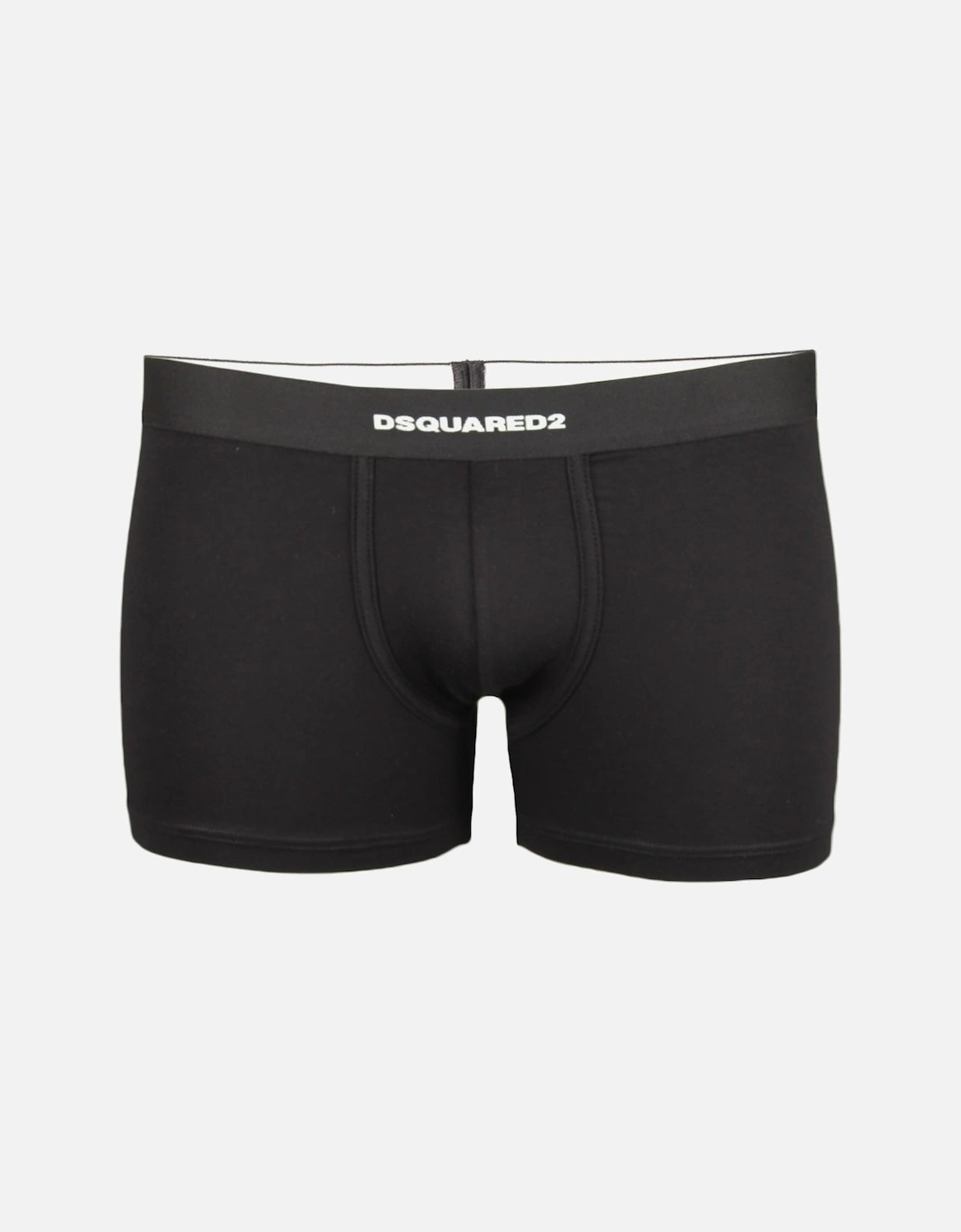 2-Pack Boxer Trunks, Black/White