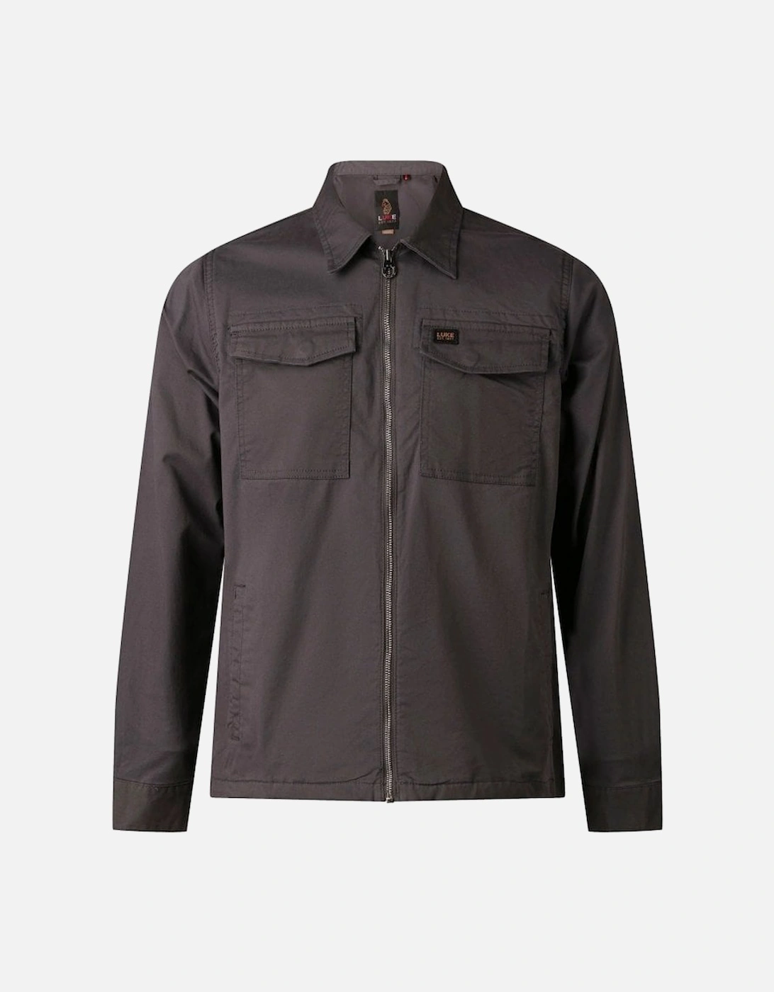 Luke Corinth Shacket Jacket Charcoal