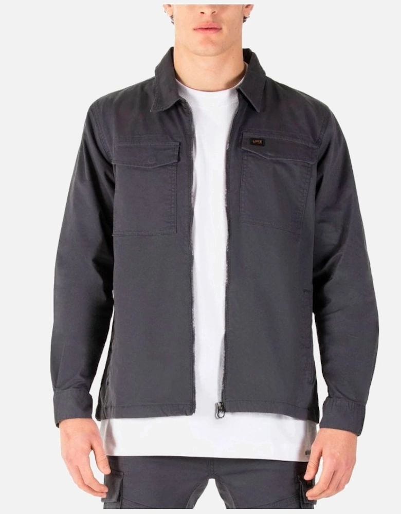 Luke Corinth Shacket Jacket Charcoal