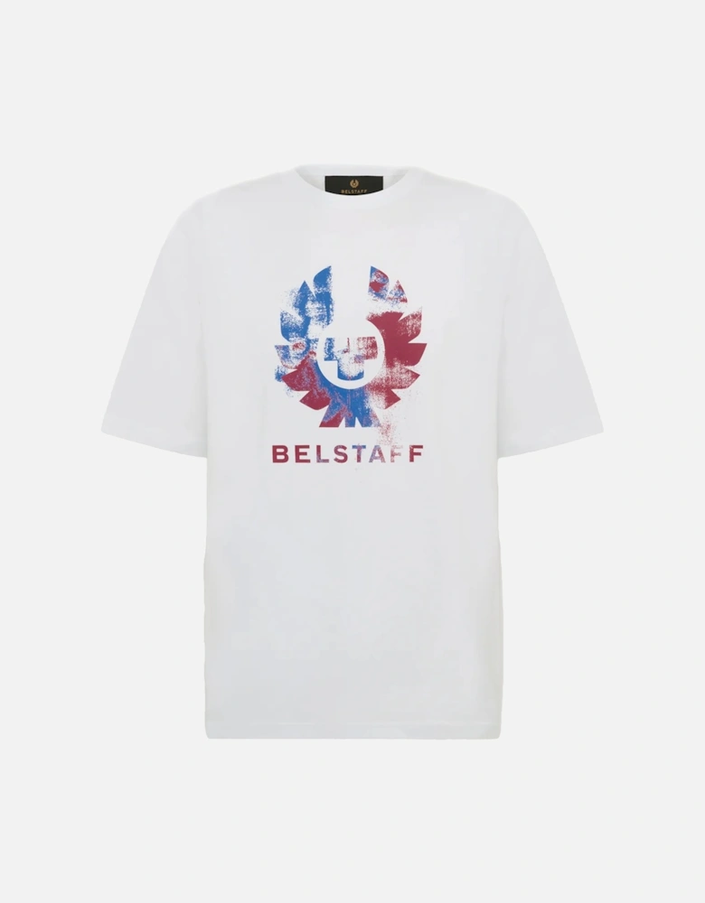 Blur Phoenix Graphic T-shirt White