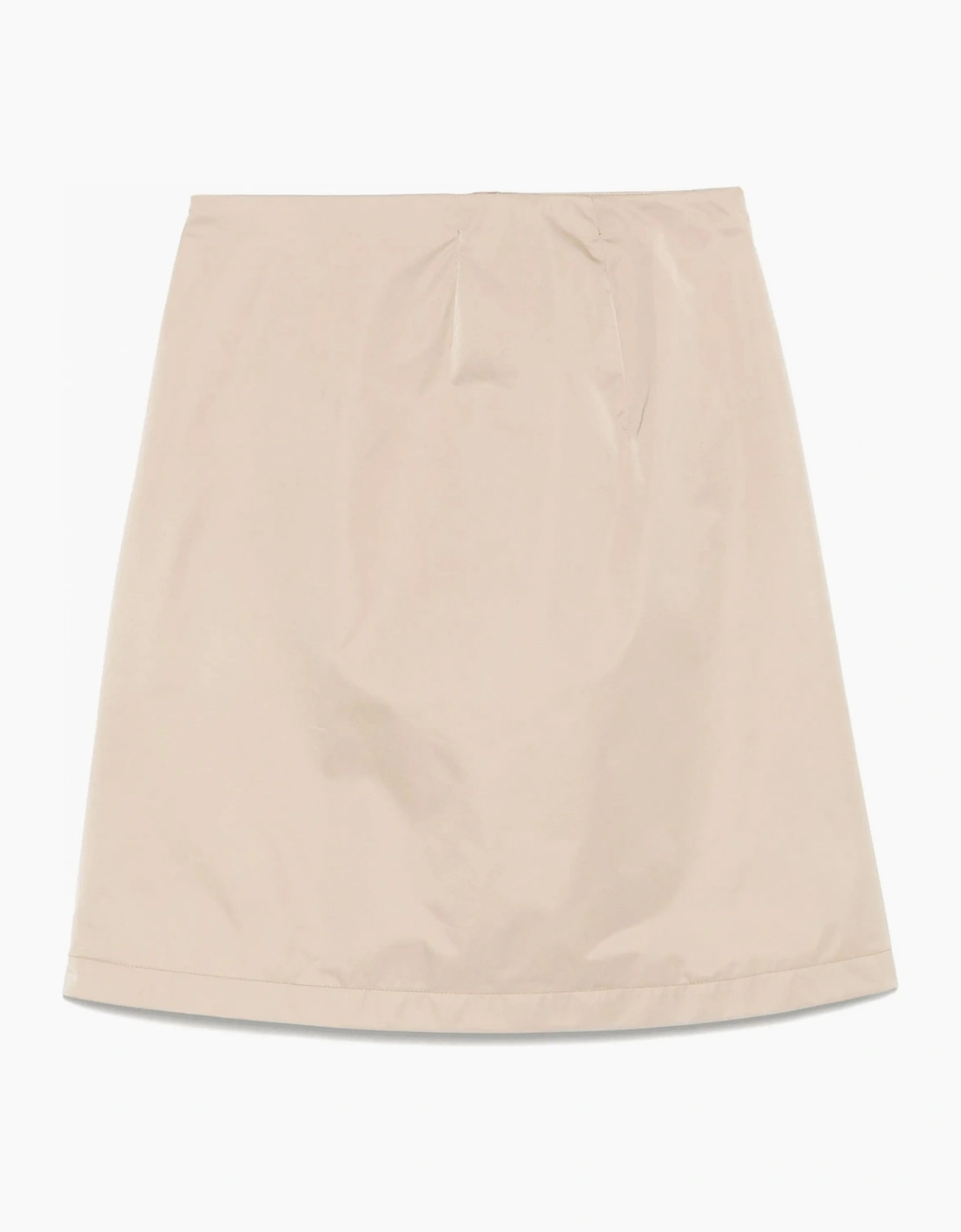 Moncler Women's Womens Mid Length Skirt Beige - Cream - Size: 14