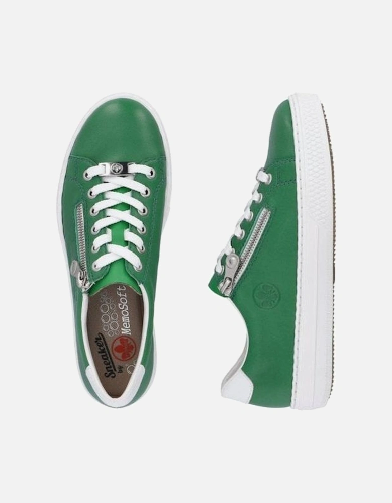 L59L1-52 in Green ladies sneaker