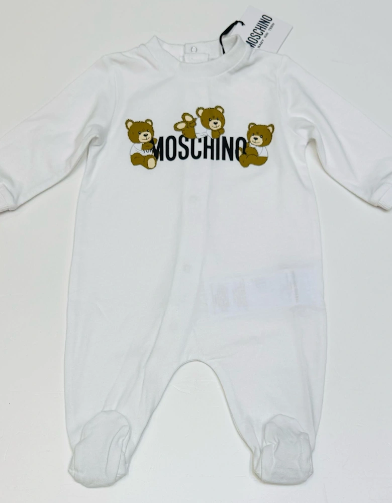 WHITE BABYGROW MUT047