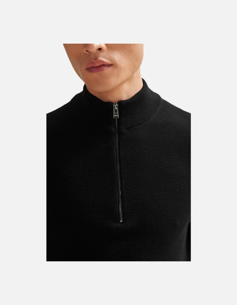 Boss E-brando-p Half Zip Knitwear Black