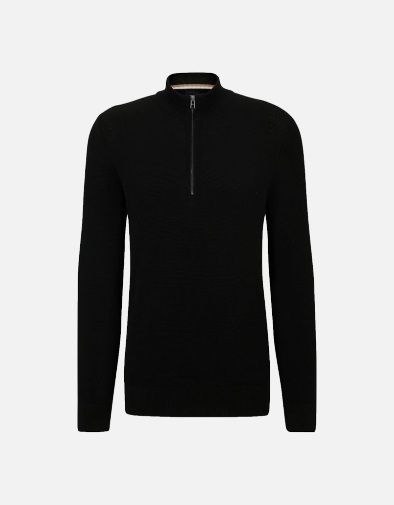 Boss E-brando-p Half Zip Knitwear Black