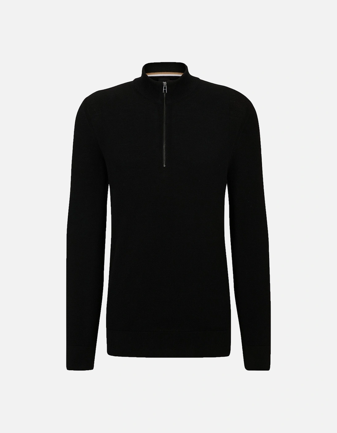 Boss E-brando-p Half Zip Knitwear Black, 4 of 3