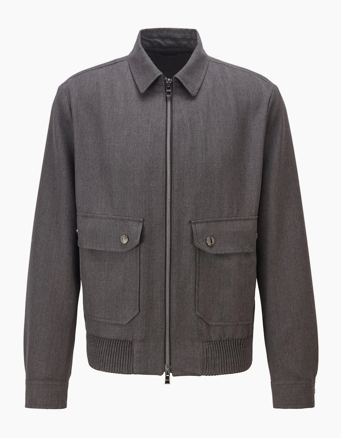 Hugo Boss Men's Narten1 Jacket - Grey - Size: Regular/38