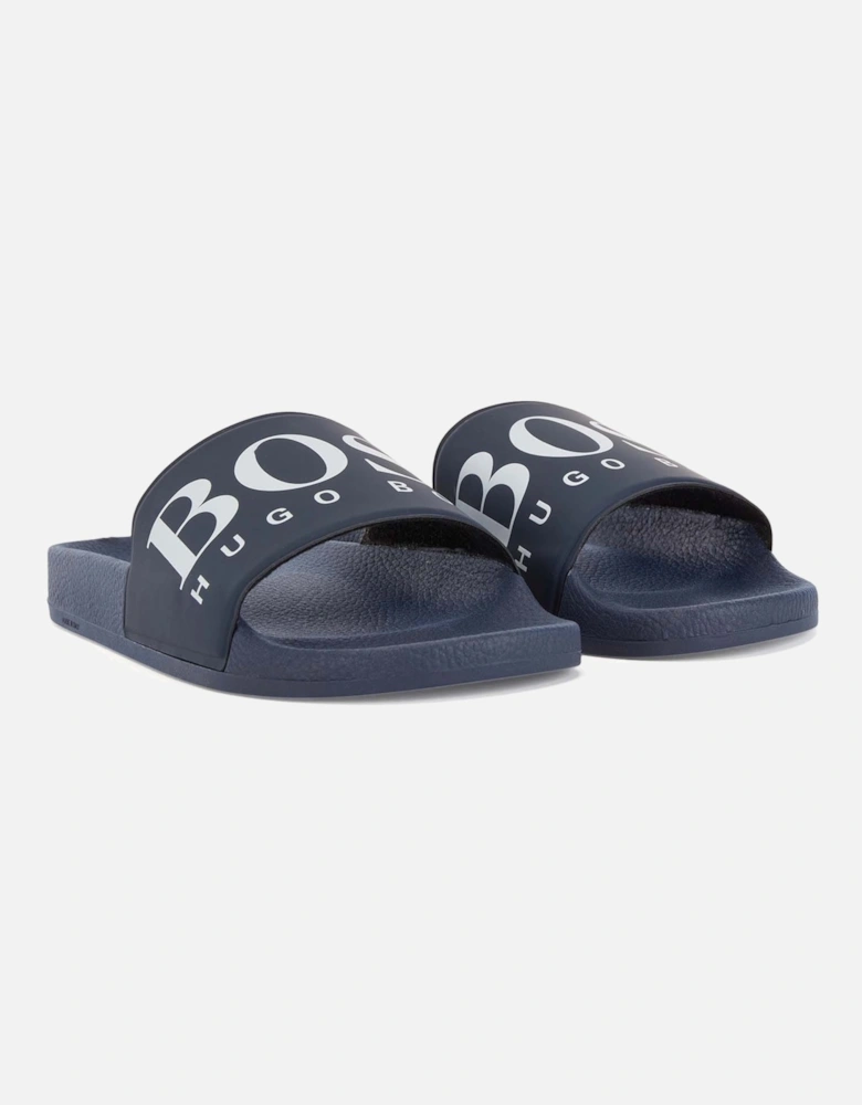 Solar Slide Logo Sandals