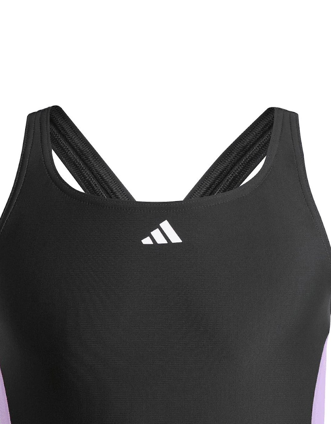 Girls Cut 3-Stripes Swimsuit