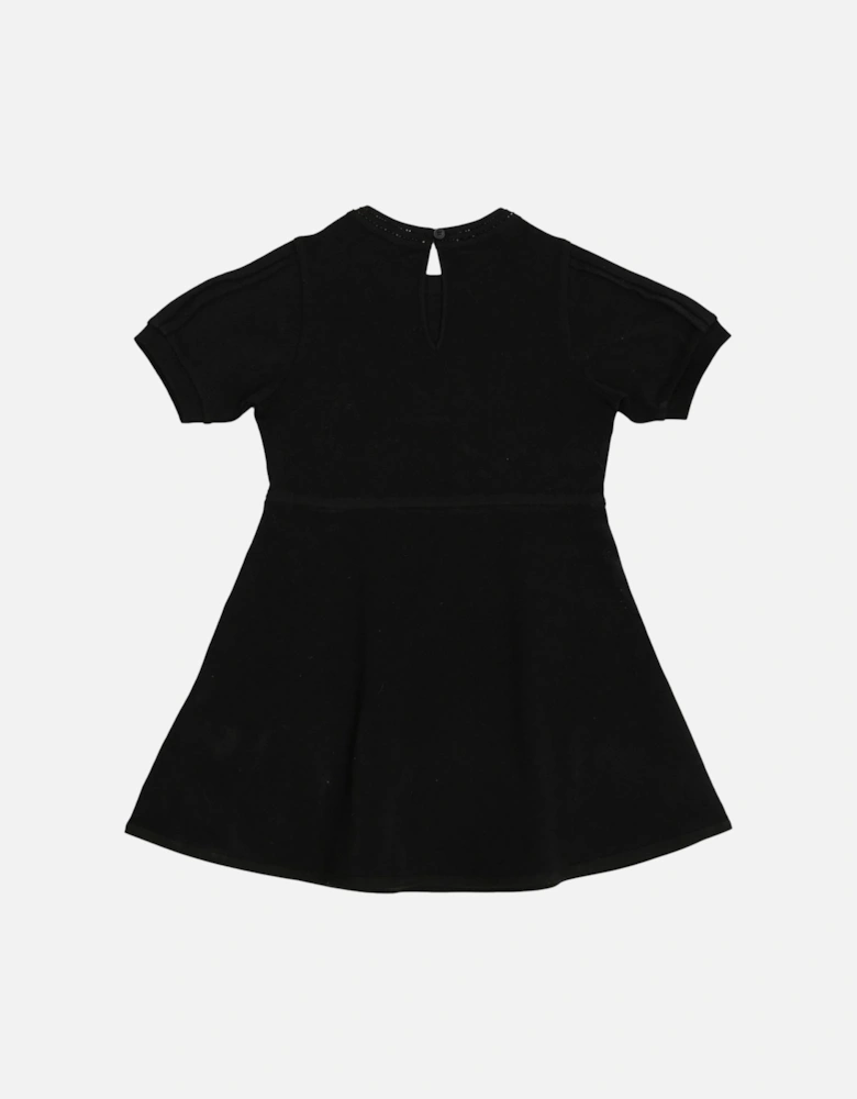 Kids Logo Dress Black