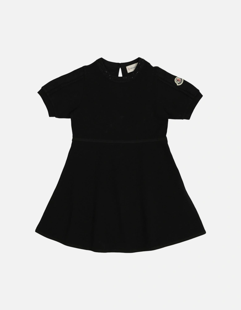 Kids Logo Dress Black