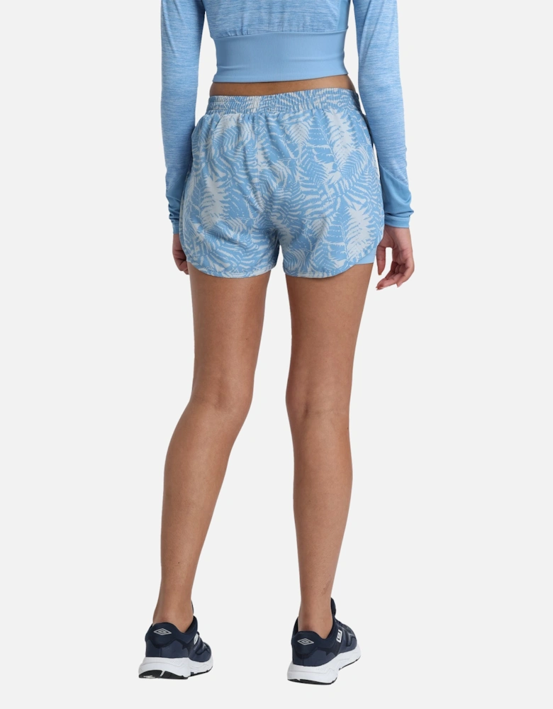 Womens/Ladies Pro Training Printed Hybrid Shorts