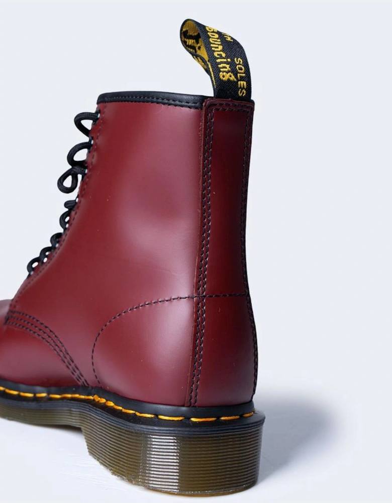 Bordeaux Leather Boot Women