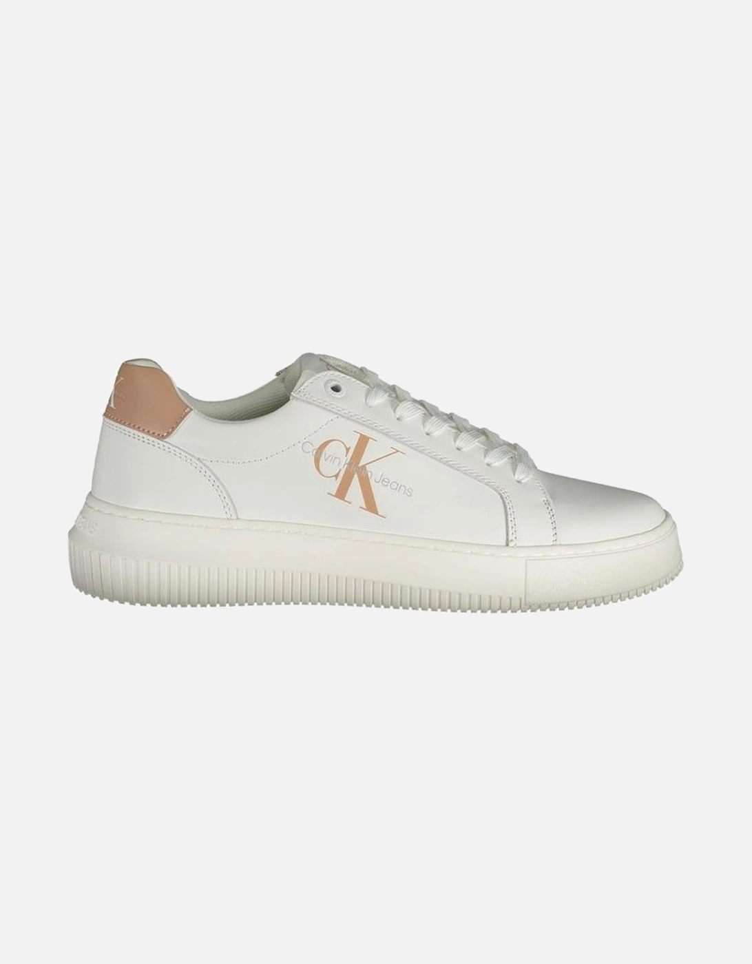Leather Platform Ankle Boots Women - White Sneakers, 4 of 3