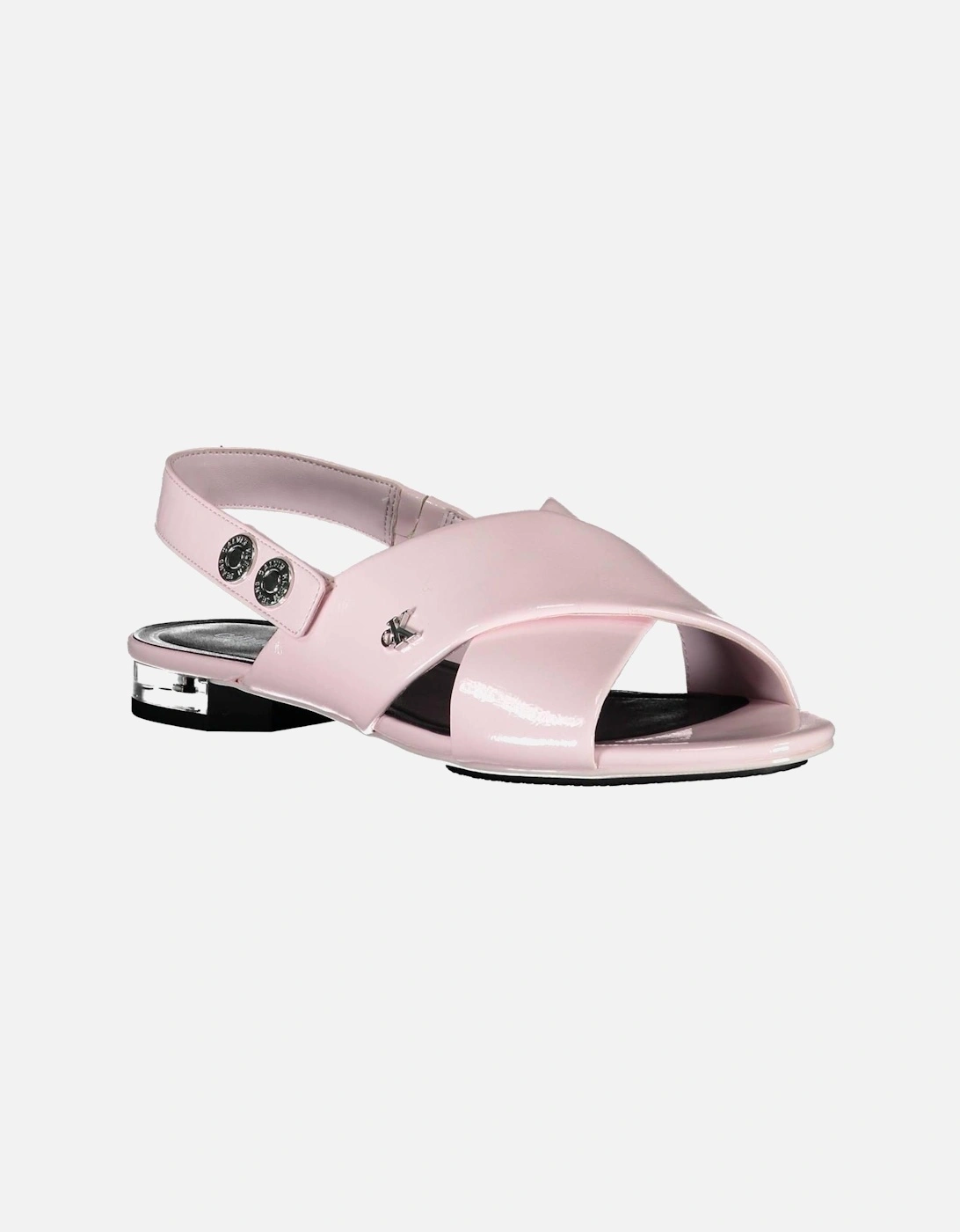 Pink Polyethylene Women Sandal